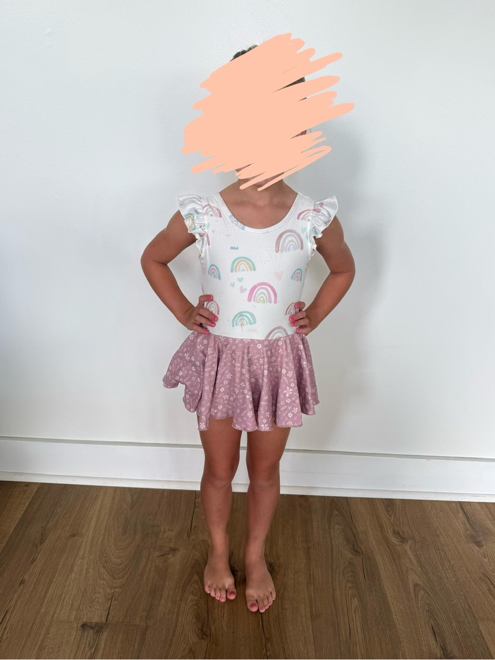 Cheeky Plum Farrah Leotard- Over the Rainbow